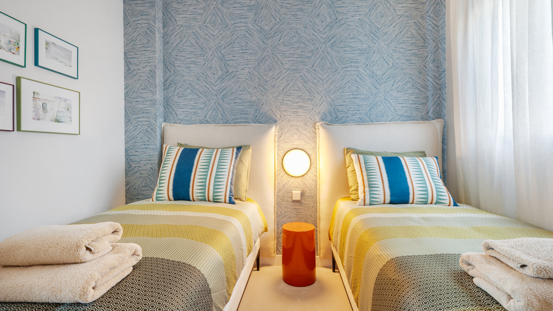 Bedroom with two single beds, Oasys de Ipanema